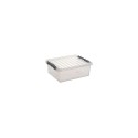 Sunware Q-line boîte de rangement transparente 25 litres 50x40x18cm