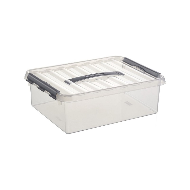 Sunware Q-line opbergbox 10 liter transparant 40x30x11cm