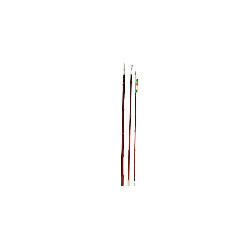 Bamboehengel incl tuigje 3dlg. Lengte ca. 2,5m