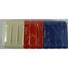 Brosse à ongles en plastique, paquet de 10 pièces