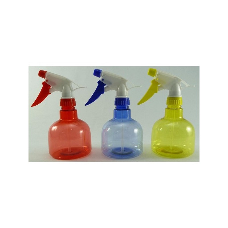 Ampoule aérosol pour plantes 400ml transparente couleurs assorties