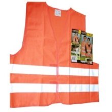 Gilet de sécurité à vie (gilet) orange M-XXL