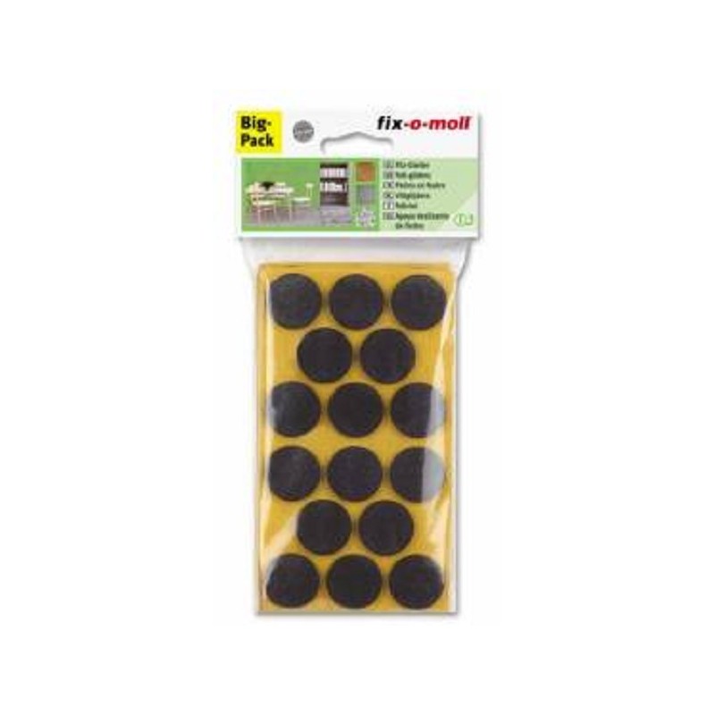 Fix-o-moll Big-Pack 28mm 80 stuks bruin