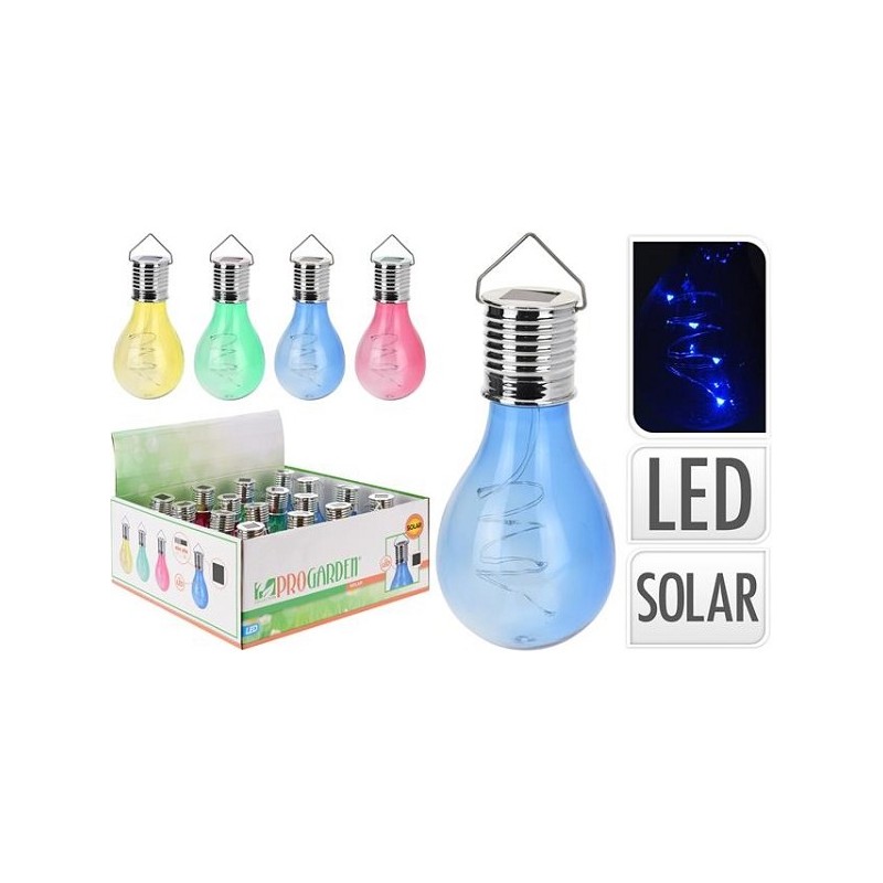 Lampe solaire en forme de poire