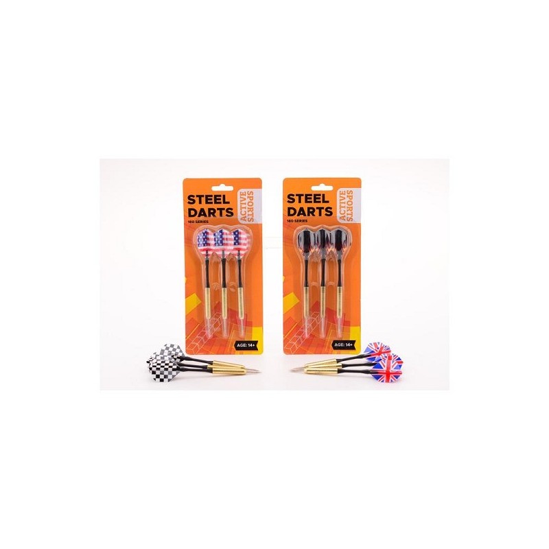 John Toy Sports Active 3 fléchettes 15 grammes sur carte