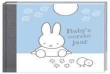 Livre à remplir bleu du premier annuaire de Miffy Baby