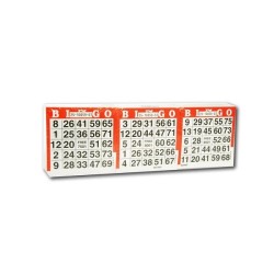 Cartes de bingo 1500 feuilles