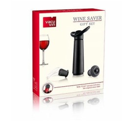 Vacuvin Wine Saver Concerto Gift Set  met 1 vacuum pomp, 1 wijn server en 3 stoppers