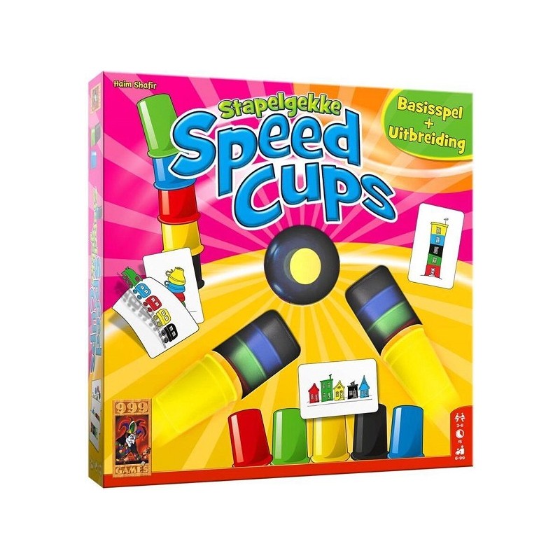 999 Jeux Crazy speed cups 6 pers