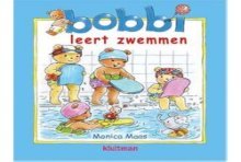 Kluitman Bobbi leert zwemmen