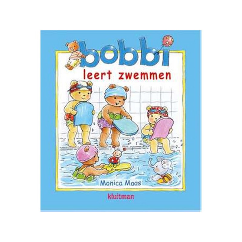 Kluitman Bobbi leert zwemmen