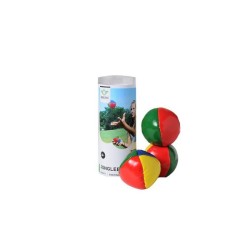 Balles de jonglage grandes 3 en tube