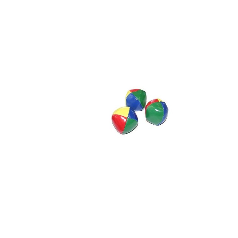 Balles de jonglage petites 3 en tube