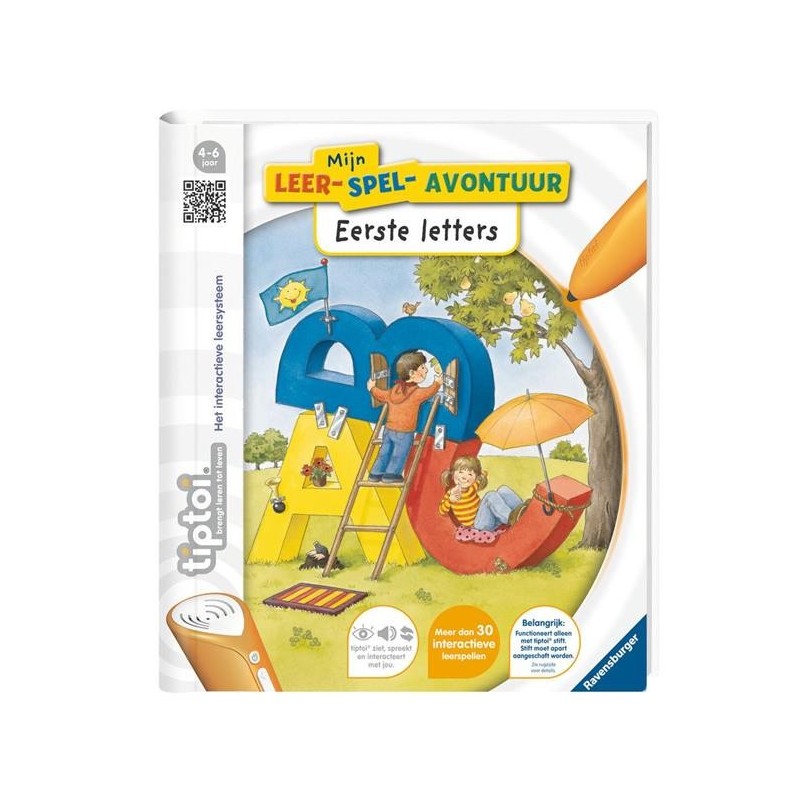 Livre Ravensburger tiptoi Mon aventure ludique d'apprentissage Premières lettres