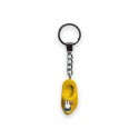 Miffy Porte-clés 1 sabot en bois 4 cm jaune