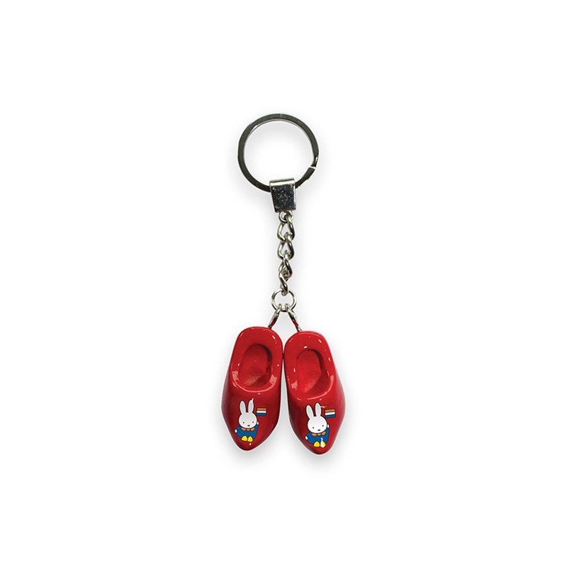 Miffy Porte-clés 2 sabot 4 cm rouge