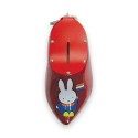 Miffy Tirelire sabot 14 cm rouge