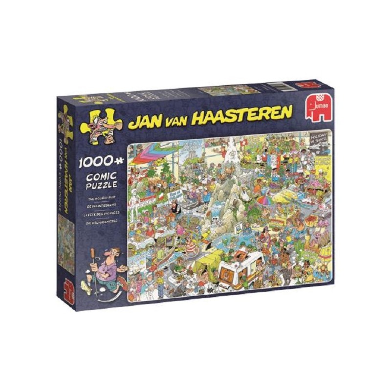 Jumbo Jan van Haasteren- La foire des vacances-1000pc