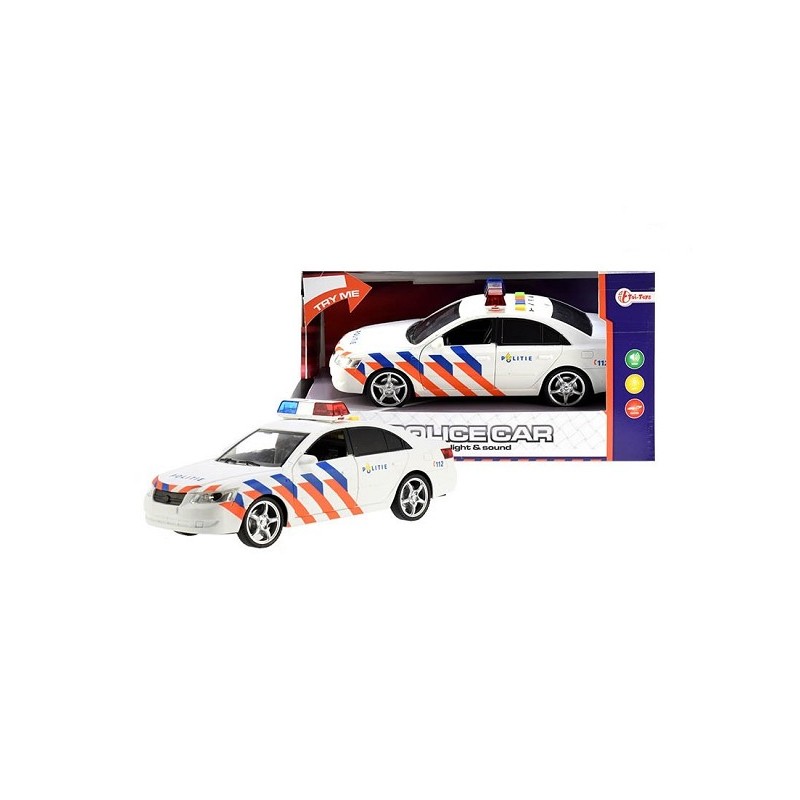 Toi Toys Super voiture de police NL avec lumière/son (piles incluses)