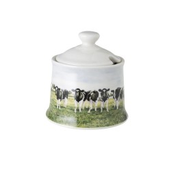 Wiebe van der Zee sucrier vache waterland Ø9cm 350ml porcelaine