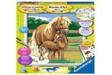 Ravensburger Peinture par numéro Cheval Amour