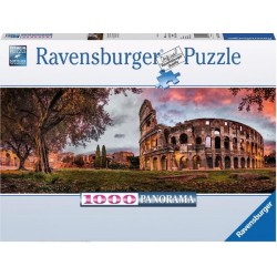 Ravensburger puzzel 1500 stukjes Coloseum in het avondrood, leeftijd: vanaf 14 jaar
Afmeting: ca. 98x38 cm