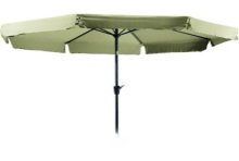 Parasol flores luxe 300 cm Polyester VERT SAUGE