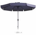 Parasol Flores luxe 300 cm Polyester Bleu Saphir