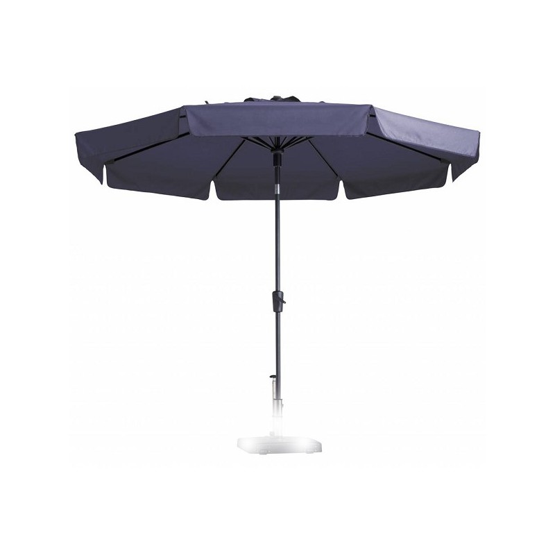 Parasol Flores luxe 300 cm Polyester Bleu Saphir