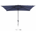 Parasol syros carré luxe 280x280 cm Polyester BLEU SAPHIR