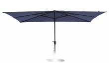 Parasol syros vierkant luxe 280x280 cm Polyester SAFFIER BLAUW