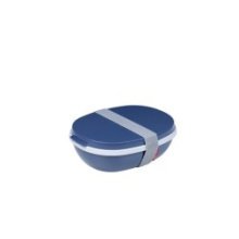 Mepal lunchbox ellipse duo - nordic denim
Inclusief 1 minibox voor dressings of pijnboompitjes