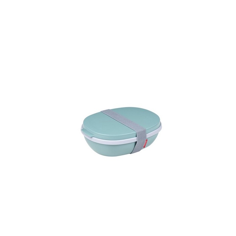 Mepal lunchbox ellipse duo - nordic green
Inclusief 1 minibox voor dressings of pijnboompitjes