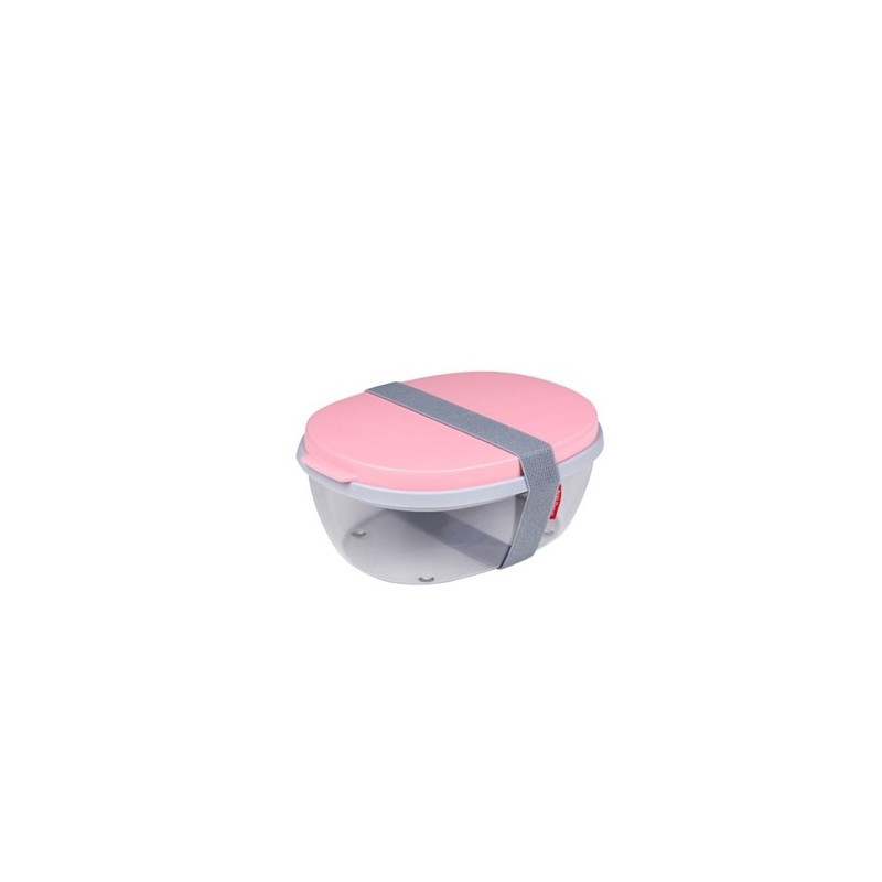 Mepal saladbox ellipse - nordic pink