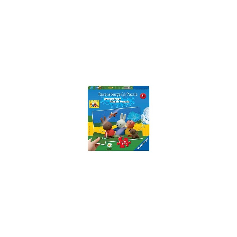 Ravensburger puzzle plastique imperméable Les aventures de Miffy 12 pièces