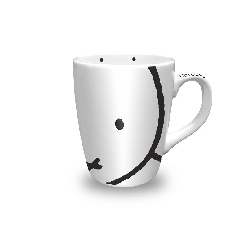 Mug relax Miffy visage faïence blanche 300ml