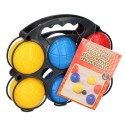 Jeu de boules avec 6 boules en plastique 7cm