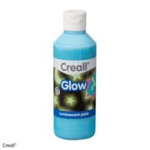 Peinture Creall-glow 250ml bleu