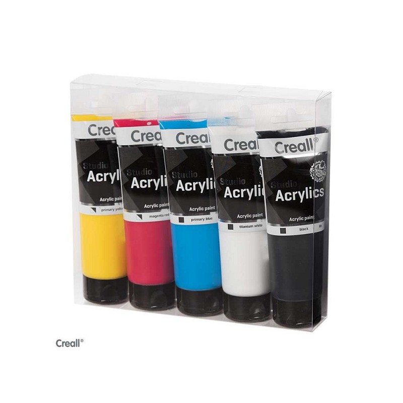 Creall-studio-acrylics tube 5x120ml