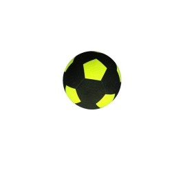 Rubber straatvoetbal geel