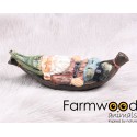 Farmwood Animals Tuinbeeld kabouter slapend in hangmat 18cm