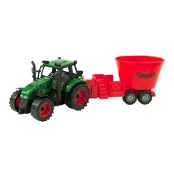 Tractor met voedermengwagen 38cm