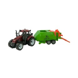Tracteur avec presse à balles 40cm 2 couleurs