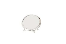 Miroir de rasage 17,5 cm 1 face grossissant 2x