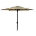 Parasol PAROS opdraai 300cm ecru