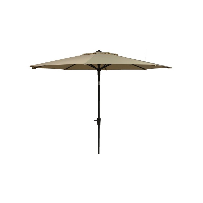 Parasol PAROS opdraai 300cm ecru