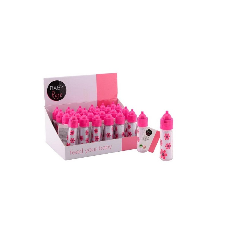 John Toy Baby Rose zuigfles met geluid