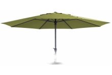 Parasol Timor 400cm opdraai SAGE GREEN