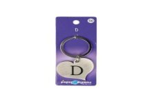 Hart sleutelhanger - D
