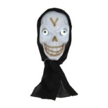 Masque d'Halloween pour le mur avec lumière et son. masque 50x30cm.longueur totale 100cm.